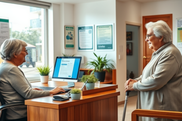 Image illustrant des retraités explorant des options de prêts rapides.