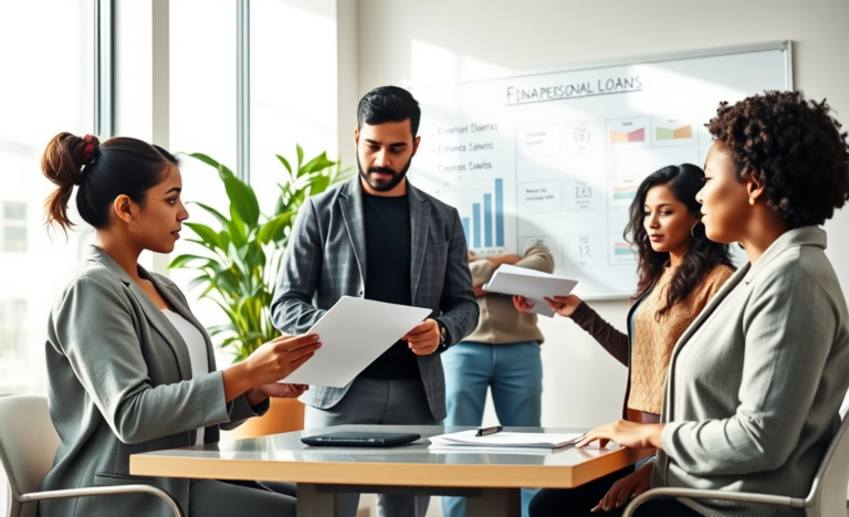 Illustration du prêt personnel goPeer mettant en avant le financement collaboratif.