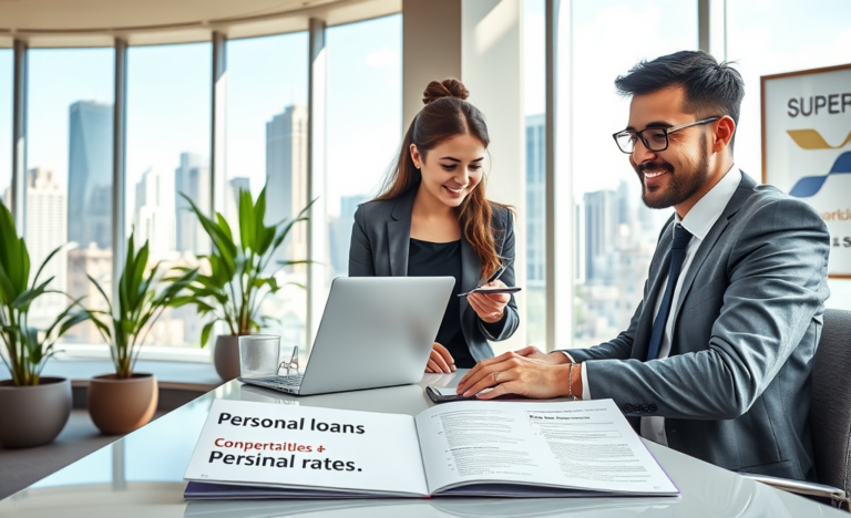 Image de prêt personnel avec RBC Banque Royale, mettant en avant des taux compétitifs et des options flexibles.